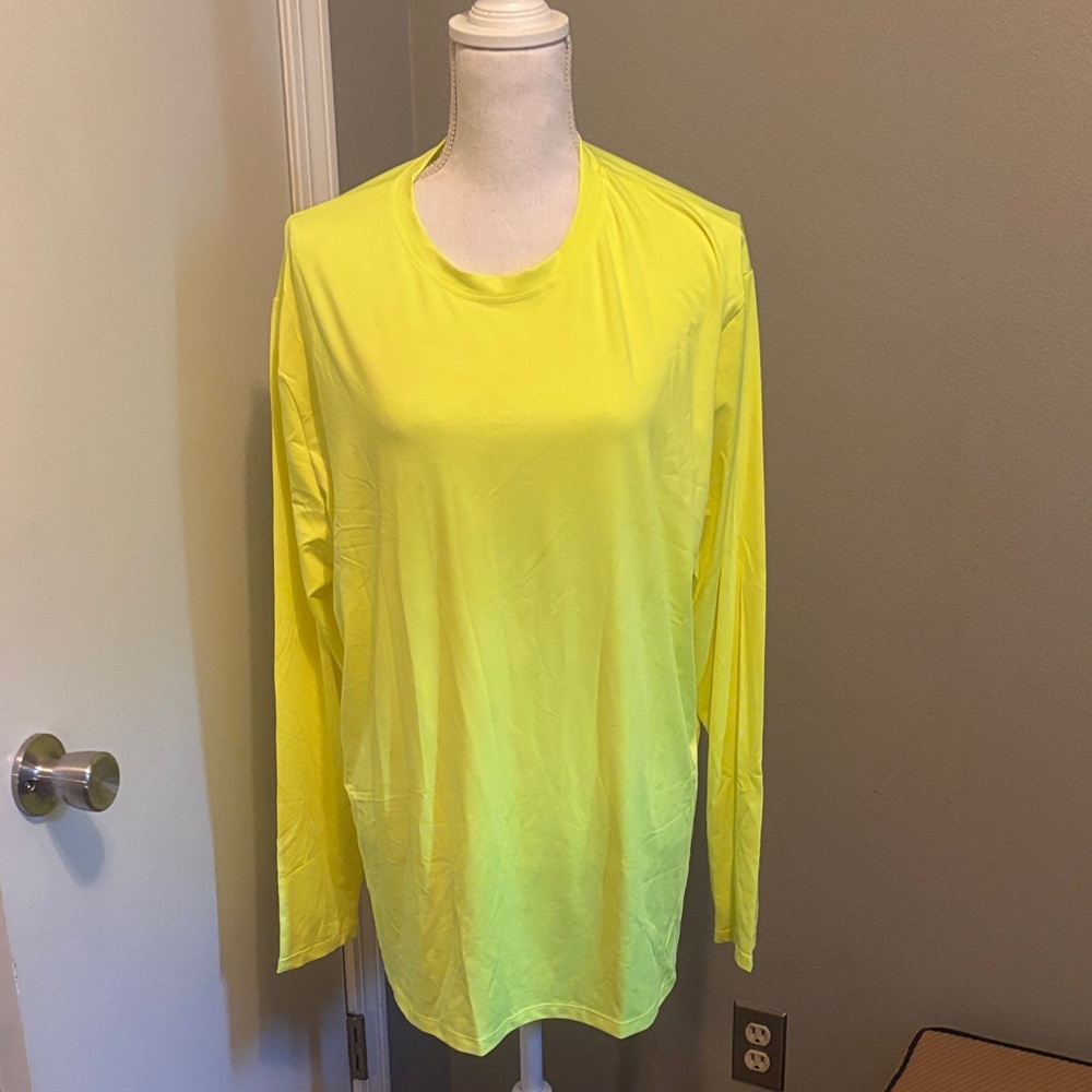 Bright Yellow Long Sleeve Shirt